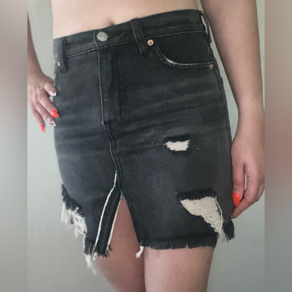 Free people rip skirt